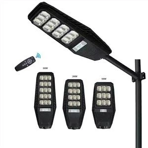 Remote Control Abs چراغ خیابانی خورشیدی LED ارزان همه در یک